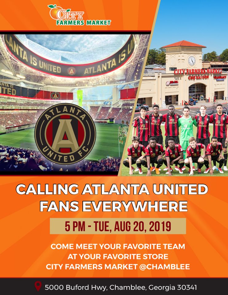 City Farmers Market  Atlanta United ATLANTA UNITED